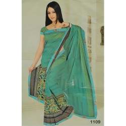Ladies Fancy Cotton Sarees