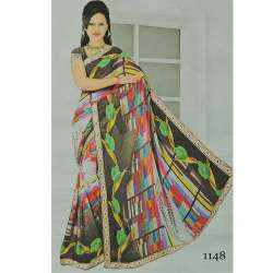 Ladies Trendy Printed Sarees