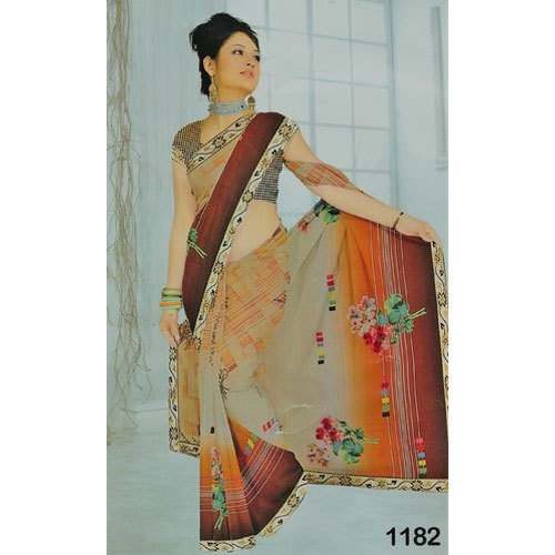 Womens Stylish Printed Sarees
