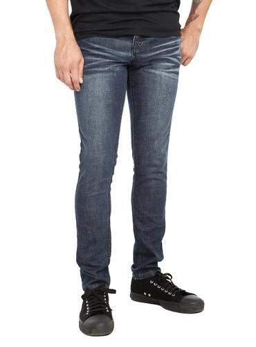 black cut jeans