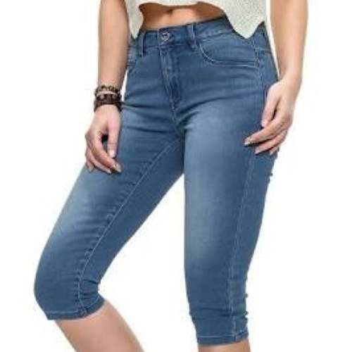 blue ladies capri