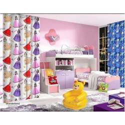 kids printed curtain fabric