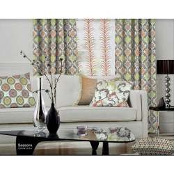 seasons curtain fabric
