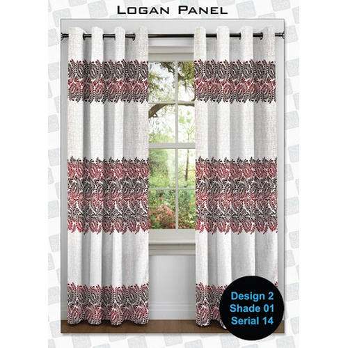 trendy printed curtain by SN Home Decor