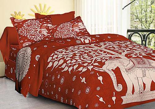 90 by 108 Heavy Thread Cotton Bed Sheet by Fabsheet By KBS