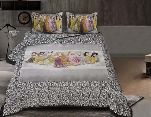 Digital Printed Bed Sheet by Fabsheet By KBS