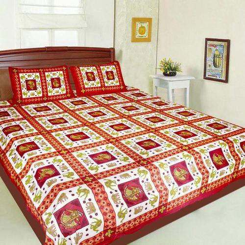 Jaipuri Print Bedsheet by Fabsheet by Fabsheet By KBS