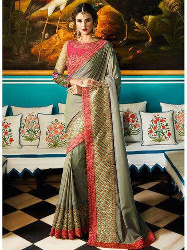 Elegant Silk Festive Saree