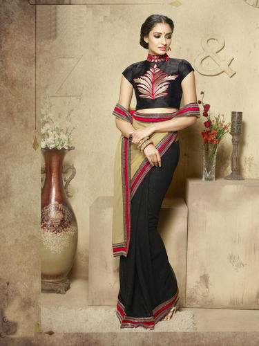 Ladies Designer Georgette Saree