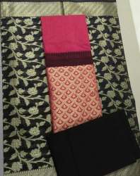 Elegant Silk Dress Material With Heavy Dupatta