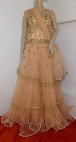 Zari work best sale designer gown