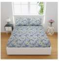 Floral Printed Queen Size Bed Sheet thumb 1