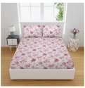 Floral Printed Queen Size Bed Sheet thumb 3