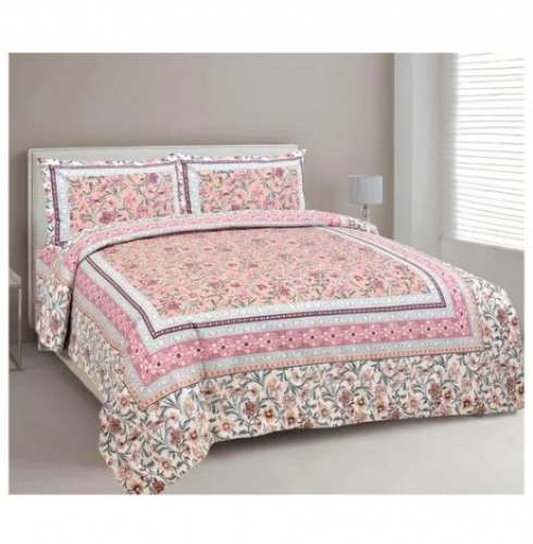 Royal Jaipuri Printed Cotton Bed Sheet