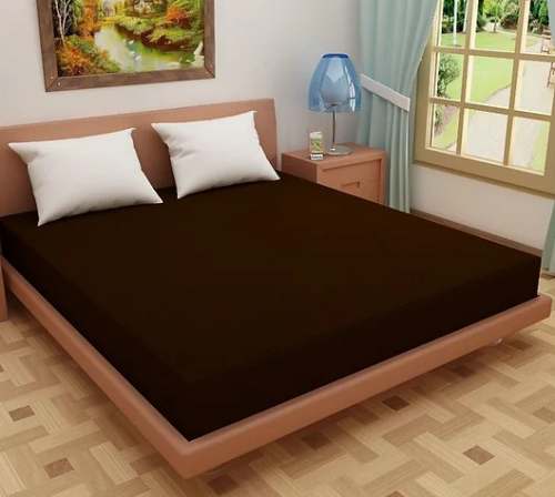 Terry Cotton Double Bed Mattress Protector 