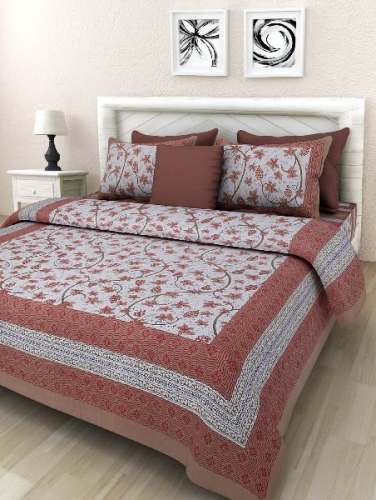Designer Printed Bed Sheets  by Gangaur Fashion