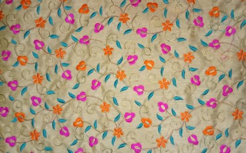 Fancy Embroidery Banglory Fabrics by Mahi Fashion