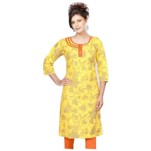 Printed Cotton Kurti For Ladies by Aselus Enterprises Pvt Ltd