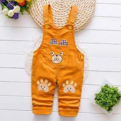 charming orange cartoon print