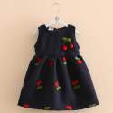 embroidery fruit dress