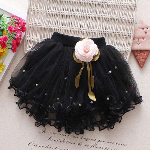 Floral Applique Skirt