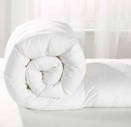 Plain Hotel White Duvet