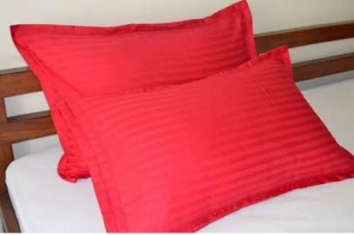  Relaxfeel satin stripe pillow cover by Vicky Garments