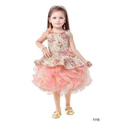 kids printed frock