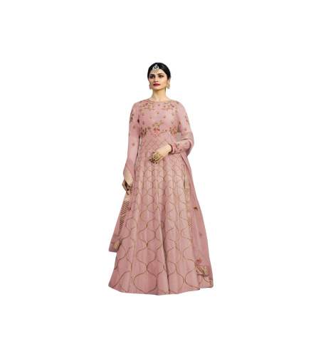 Bamboo Silk Embroidery Gown