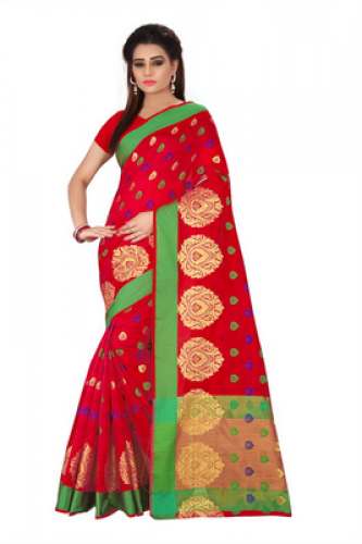 Designer Cotton Silk Saree
