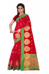 Designer Cotton Silk Saree