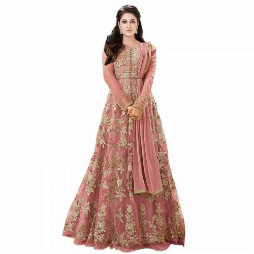 Embroidery Work Designer Gown