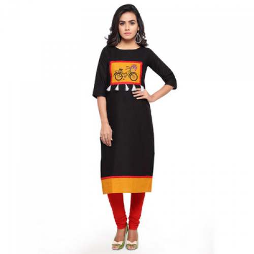 Fancy Cotton Slub Kurtis by Royal Export