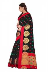 Fancy Printed Silk Saree