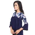 Fancy Rayon Blue Top thumb 1