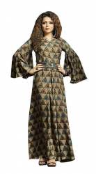 Fancy Rayon Gown  IT-2301