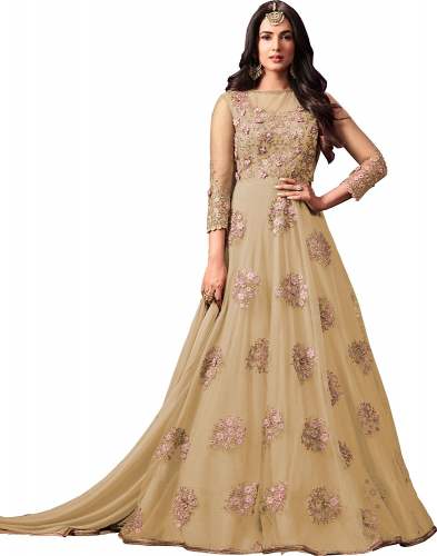 Heavy Embroidery With Stone Work Gowns
