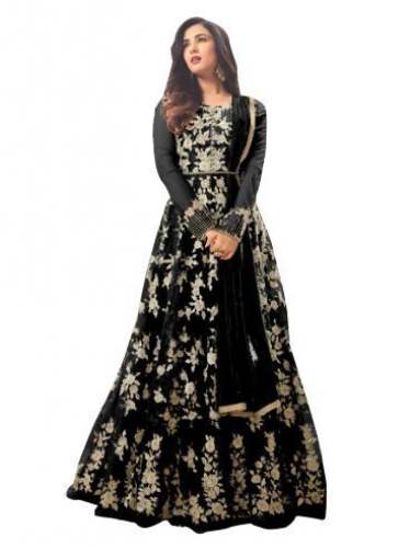 Heavy Embroidery Work Gown