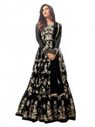 Heavy Embroidery Work Gown