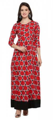 Printed Rayon Kurtis