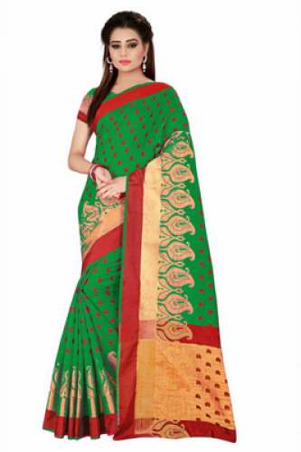Women's Cotton Silk Saree