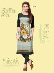 Beautiful Crepe Kurtis 