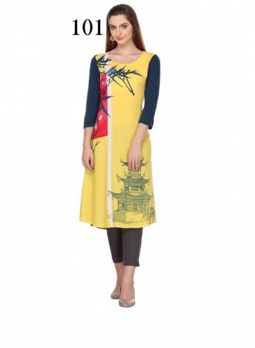 Crepe Kurtis