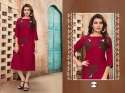 Fancy Rayon Kurtis By Women Village thumb 2