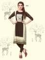 Ladies Fancy Crepe Kurtis thumb 4