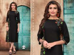Women Village Fancy Rayon Kurtis