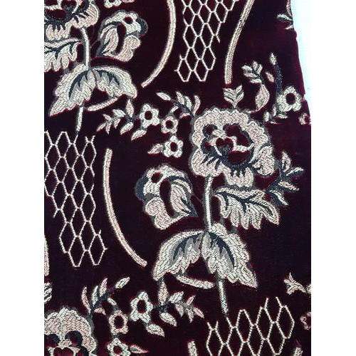 Jacquard velvet sofa fabric