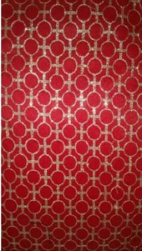 Designer Embroidered Silk Fabric
