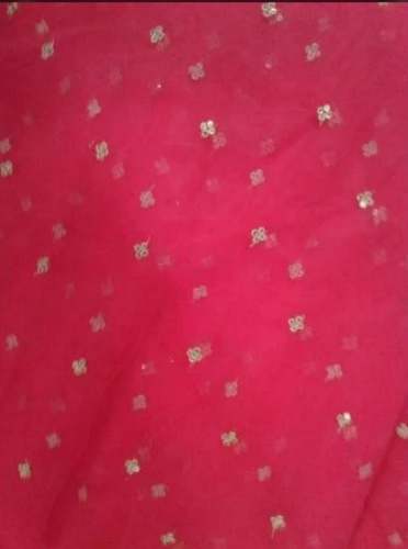 Embroidery Net Printed Fabric by Shree Ganesh Fashion