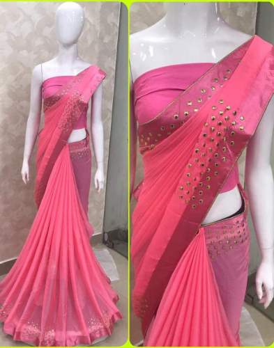 jadkart  georgette sarees
